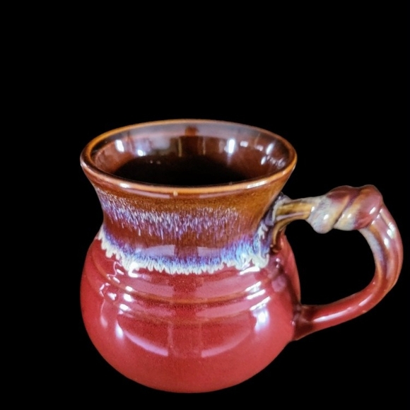 New 2 Piece La Rochelle Unique Coffee Mugs Set 2 Ceramic 16 oz - Picture 2 of 6